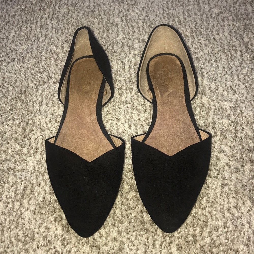 Black flats